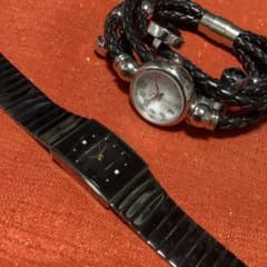 ビンテージレディースおしゃれ時計2点セット