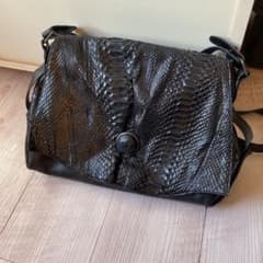 made in France Winter Say 牛革 パイソン革 バッグのサムネイル