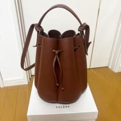 Polène カヌレバッグ Numero Huit 大サイズ 2WAY キャメル - メルカリ