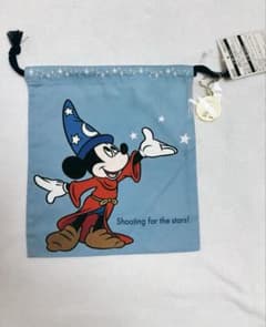 東京ディズニーリゾート 魔法使いの弟子 ファンタジア　ミッキー 巾着