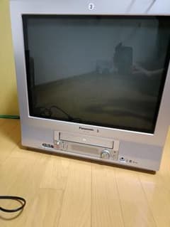 希少レトロPanasonic TH-21VFA60 ビデオ一体型テレビ 本体 - メルカリ