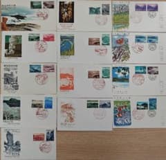 国立公園おまとめ初日カバー13枚セットのサムネイル