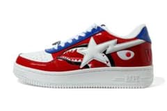 レア‼️SHARK BAPE STA  LOW RED 27.5のサムネイル