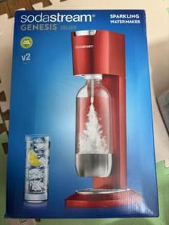SodaStream GENESIS DELUXE 本体 レッド - メルカリ