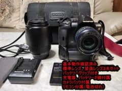 希少品OLYMPUS E-510 ダブルズームセット☆社外バッテリーグリップ付 