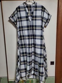 【お値下げ】アメリカンホリックチェックロングワンピース【美品】のサムネイル