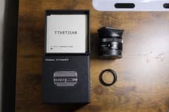 TTArtisan 27mm f/2.8 レンズ +レンズフード　フジXマウントのサムネイル