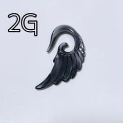 アクリル　ウィング　フックピアス　2Gのサムネイル