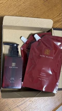 MORE BLOOM エステティックヘッドバス 本体300g+ 詰替300g×2のサムネイル