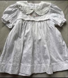 【美品】baby Dior ベビーディオール　ワンピース　80サイズ baby Dior - baby Dior (ベビーディオール)千鳥格子 ドレス ワンピース