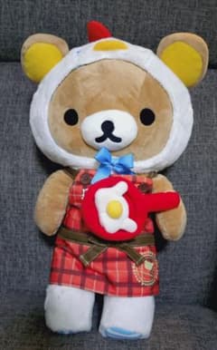 リラックマ くったりぬいぐるみ きせかえ たまご にわとり ローソン