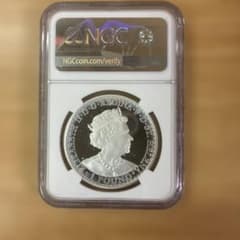 セントヘレナ エリザベス2世 1ポンド 銀貨 NGC鑑定済 セントヘレナ エリザベス2世 1ポンド 銀貨 NGC鑑定済 - メルカリ