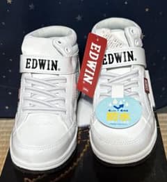 ◆EDWIN ホワイトスニーカー 21cm◆のサムネイル