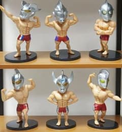 【nameside】 ウルトラマン/ムキムキマッチョフィギュア６体セット m97024973352_1.jpg?1762863533