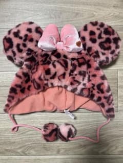 東京ディズニーリゾート ヒョウ柄 ファンキャップ ピンクのサムネイル