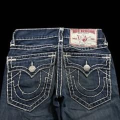 true religion billy super t io着用 白ステッチ - メルカリ