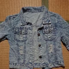 Gジャン デニムジャケット  160のサムネイル