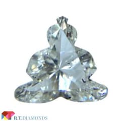 Buddhaの形！ Hカラー SI2/0.562ct/RT0384/CGL - メルカリ