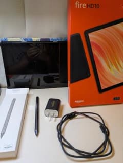 Amazon Fire HD 10 第13世代 32GB スタイラスペン他セット Fire HD 10」第13世代モデルが新登場！ 新たに対応したスタイラスペン