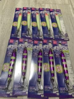 新❗️ダイソーメタルジグ40g ジグロック10個セットのサムネイル