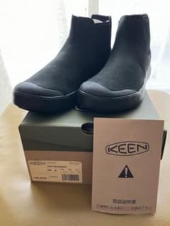 新品KEEN エレナチェルシー　 サイドゴアブーツ ブラック 23cmのサムネイル