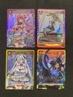 ユニオンアリーナ 勝利の女神：NIKKE ニケ PC02BT SR4枚まとめ売り