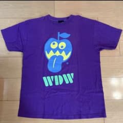【ビームス】WDW Tシャツ　パープル　Lサイズのサムネイル