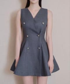 yilon 新品未着用 SS CLASSIC GILET DRESS GRAY yilon 新品未着用 SS CLASSIC GILET DRESS GRAY - メルカリ