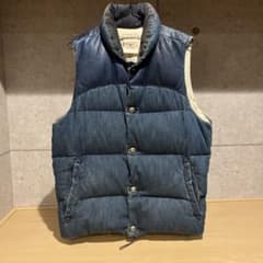レミレリーフ　ダウンベスト　デニム　アメカジ　古着のサムネイル
