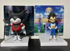 【非売品】ドラゴンボールDAIMA パネル付きフィギュア ベジータ＆ゴマー