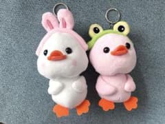WEGO ぬいぐるみキーホルダー2点セットのサムネイル