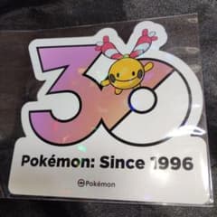韓国限定】ポケモン 30周年 メガフェスタ ステッカー リーシャン