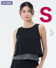 新品 SUKALA バイカラーフレアタンクトップ ブラック S - メルカリ