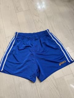 asics バレーボールパンツ 青 Oサイズのサムネイル