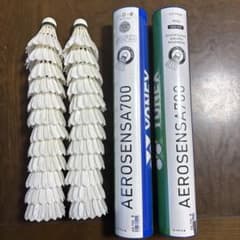 YONEX AEROSENSA 700 中古シャトル - メルカリ