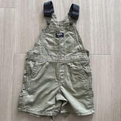 OshKosh オリーブグリーン オーバーオール - メルカリ