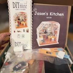DIY HOUSE Jason's Kitchen DG105 ミニチュアのサムネイル
