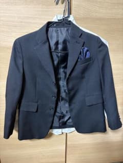 KANSAI YAMAMOTO 黒スーツセット120 , ワイシャツ130のサムネイル