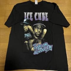 ICE CUBE Tシャツ ヒップホップ ラップT ブラック XL 古着 美品 - メルカリ