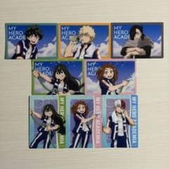 ヒロアカ オーロラアートコレクション 緑谷 爆豪 轟 麗日 蛙吹 相澤のサムネイル