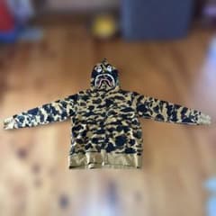 し*た様 1ST CAMO SHARK FULL ZIP HOODIE（YELLのサムネイル