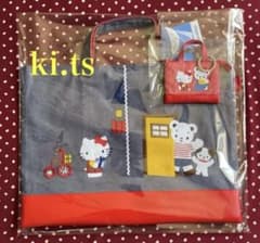 ハローキティ × familiar ファミリア デニムバッグ2商品セット - メルカリ