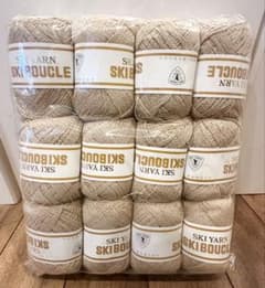 SKI YARN SKIBOUCLE 毛糸 12玉セットのサムネイル