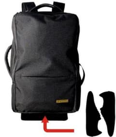 TAYUMAZ ジムバッグ 28ℓ 黒　ジャンク品のサムネイル