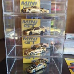 MINI GT Top Secret ゴールド 4台セット 1/64のサムネイル
