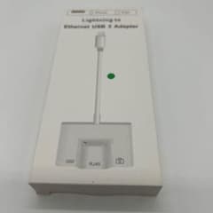 재고 한 브라우저가 폭속에 유선 LAN 어댑터 iPhone 라이트닝