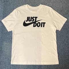 NIKE Tシャツ L ホワイト JUST DO ITのサムネイル
