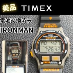 完品・電池交換済】TIMEX タイメックス アイアンマン 8ラップ 美品 