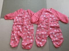 西松屋　プレイウェア　ピンク　双子用80-95cmのサムネイル