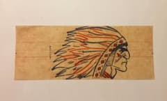 50s ビンテージ転写紙 INDIAN HEAD アイロンプリント 50s ビンテージ転写紙 INDIAN HEAD アイロンプリント - メルカリ
